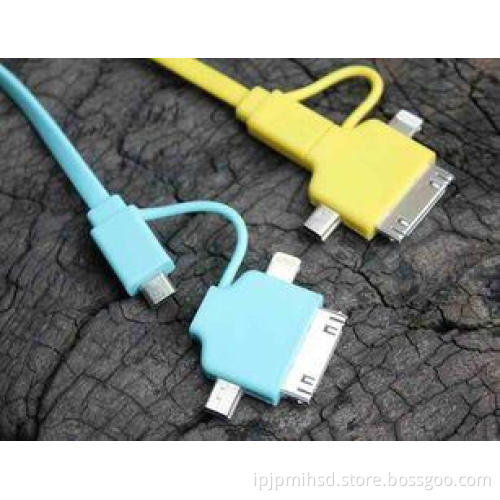 Noodle 4-in-1 Universal Micro USB Charger Cable For IPhone